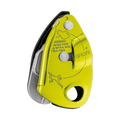 Petzl Grigri+ Yellow, Sicherungsgerät mit Bremsunterstützung für Klettern und Training