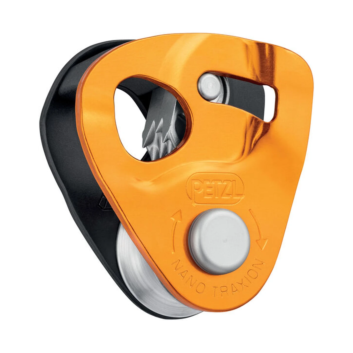 Petzl Nano Traxion Orange