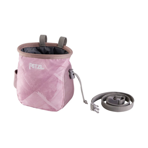 Petzl Saka Rose, Praktischer Chalkbag für Klettern und Bouldern