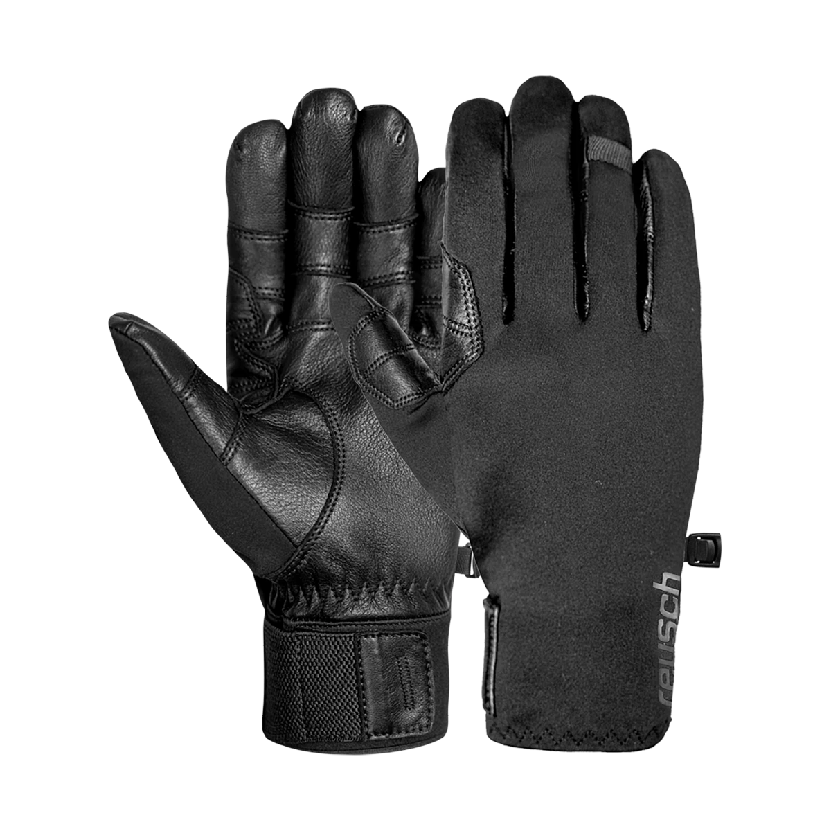 Reusch Track-X Touch-Tec, robuste Skitouren-Handschuhe mit Grip & Touch-Funktion