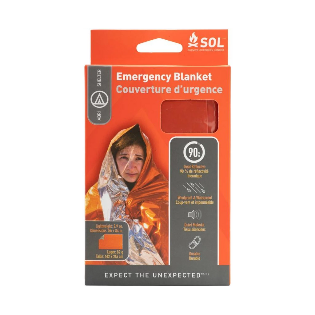SOL Emergency Blanket Single