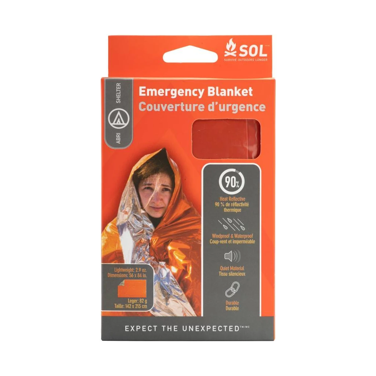 SOL Emergency Blanket Single