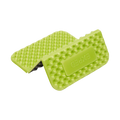 Exped Flex Sit Pad Green, seduta leggera pieghevole per outdoor e montagna