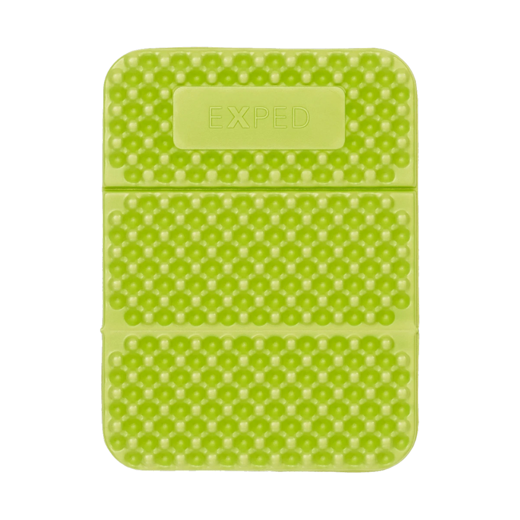 Flex Sit Pad Green, leichte Sitzunterlage für Outdoor und Bergsport lichen