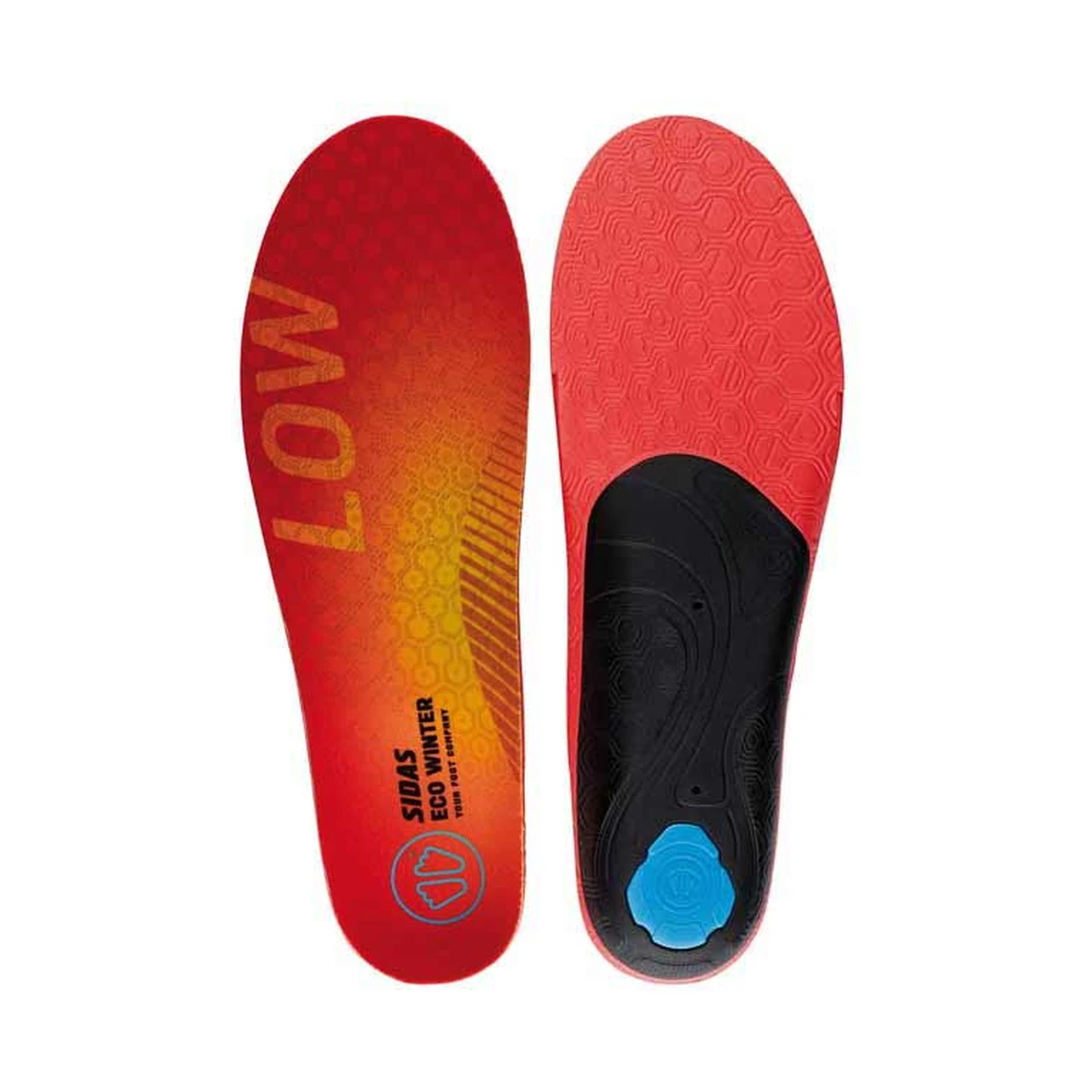 Sidas 3Feet Eco Winter Insoles Low Red