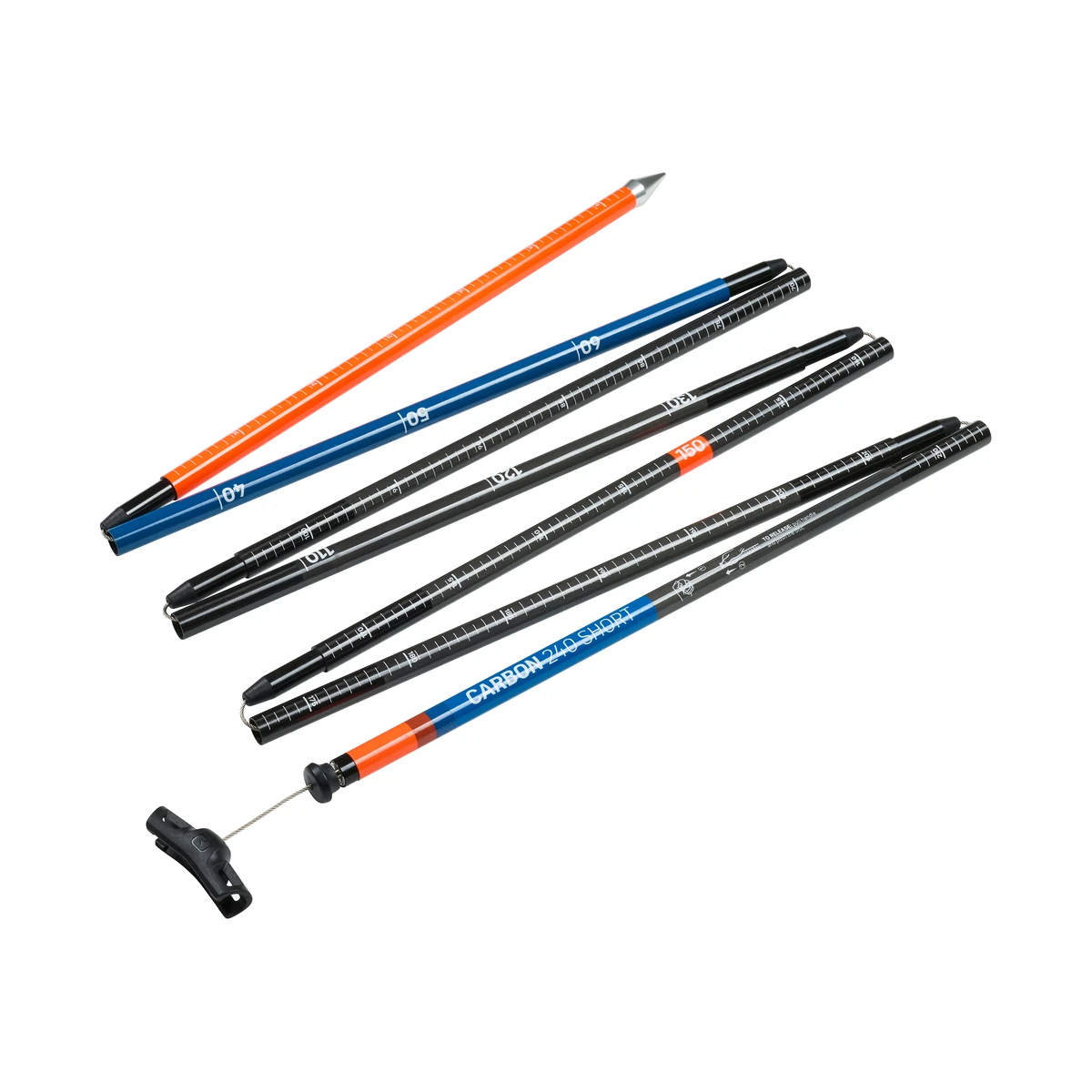 Ortovox Probe Carbon 240 Short Black