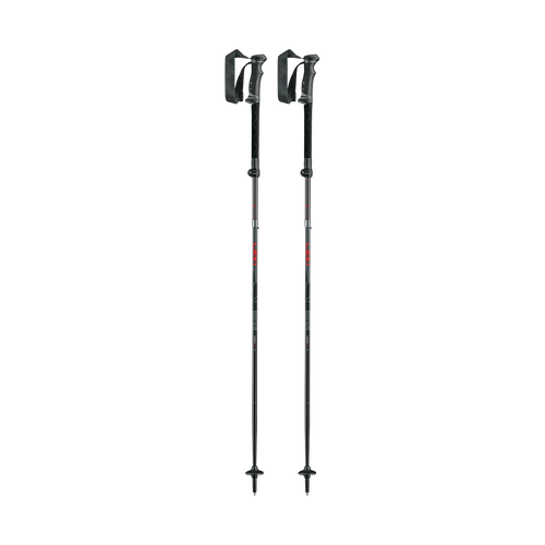 Leki Legacy FX TA Grey, Faltbare Trekkingstöcke für Wandern und Outdoor