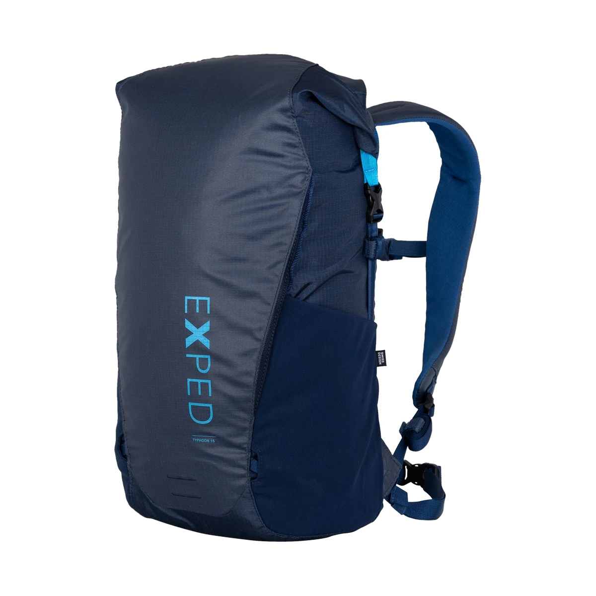 Typhoon 15 Blu, wasserdichter Tagesrucksack für Outdoor und Alltag navy