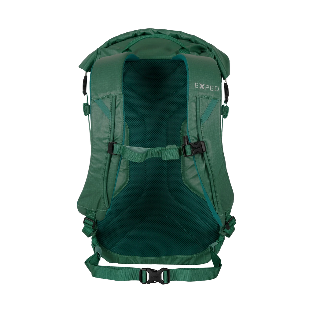 Exped Typhoon 15, wasserdichter Tagesrucksack für Outdoor und Alltag teal