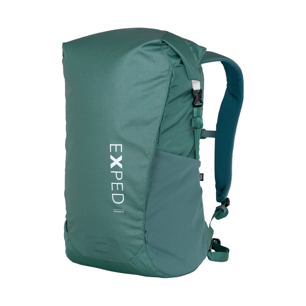 Typhoon 25 Green, wasserdichter Tagesrucksack für Wandern, Bike und Alltag teal