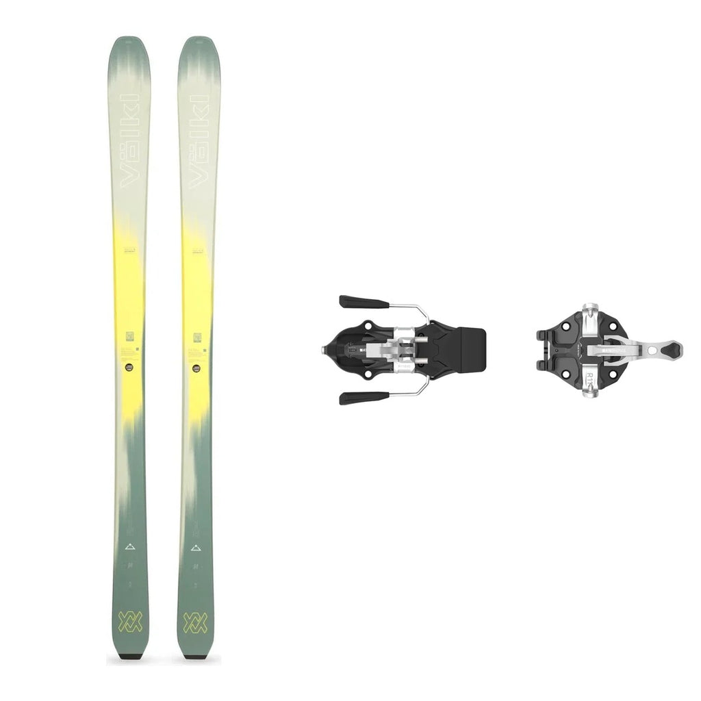 Set: Völkl Rise 84 Yellow + ATK Raider 11 Evo
